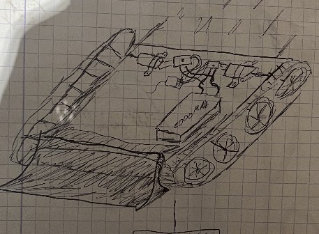 Original Husarz Battlebot sketch