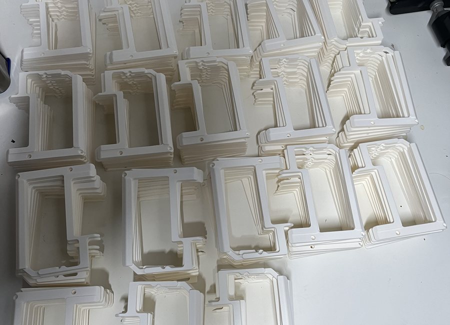 3D printed production part
