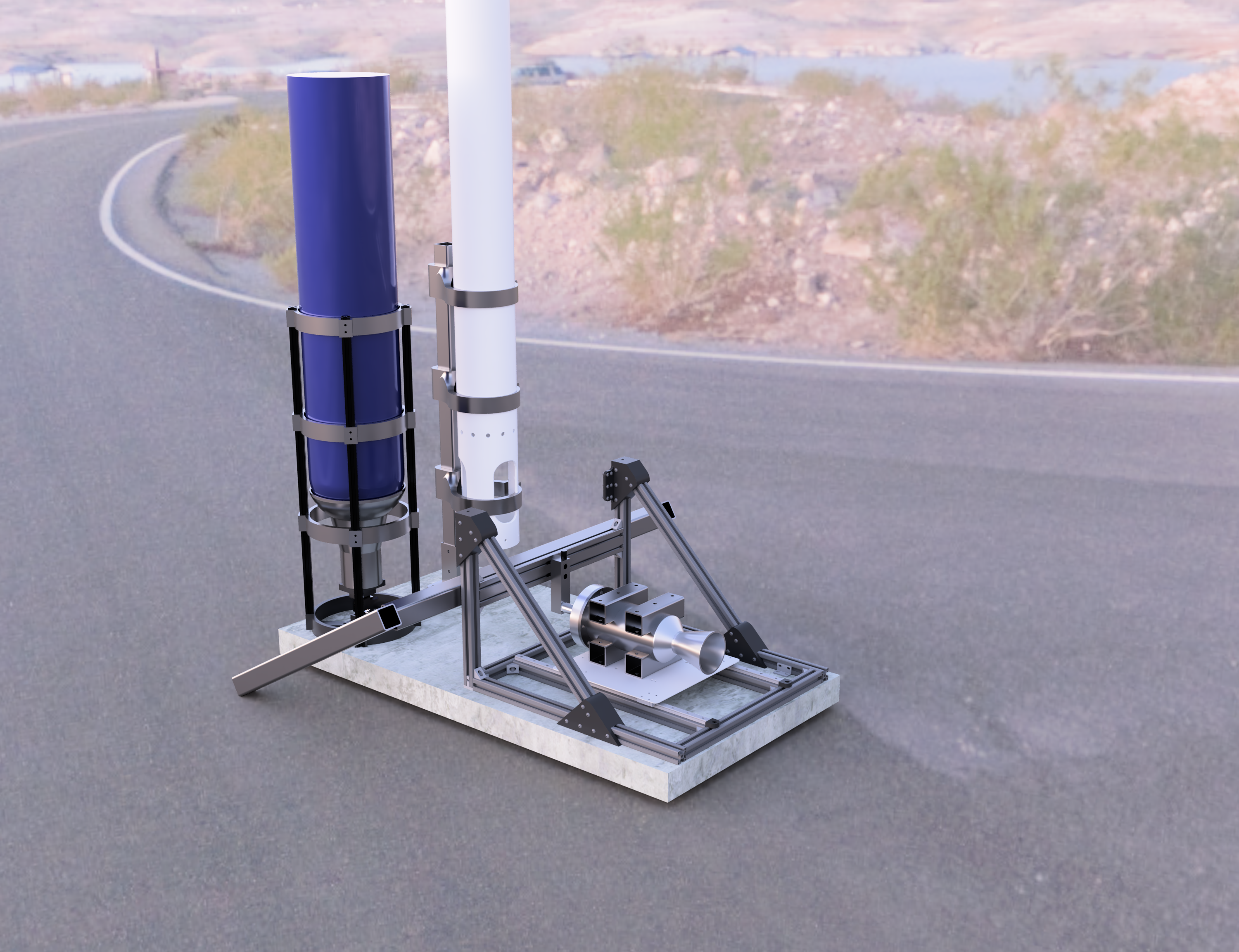 Test stand CAD